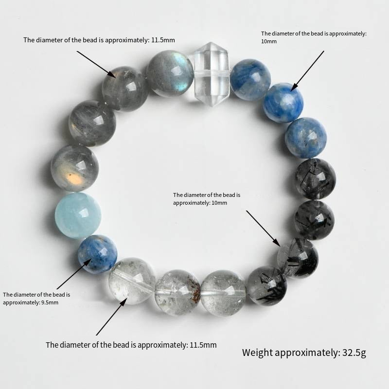 Starry Night Vortex - Van Gogh Starry Sky Multi-Treasure Bracelet