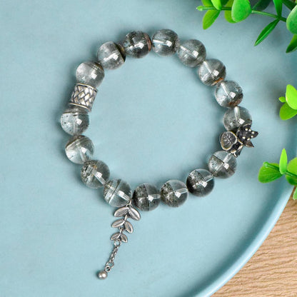 🌿 【 Natural Green Ghost Bracelet 】 -- Forest of Wealth · Everlasting vitality 🌿