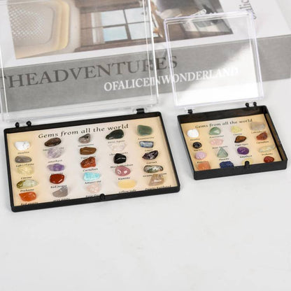 Earth's Core Gallery · Crystal Mineral Specimen Treasure Box