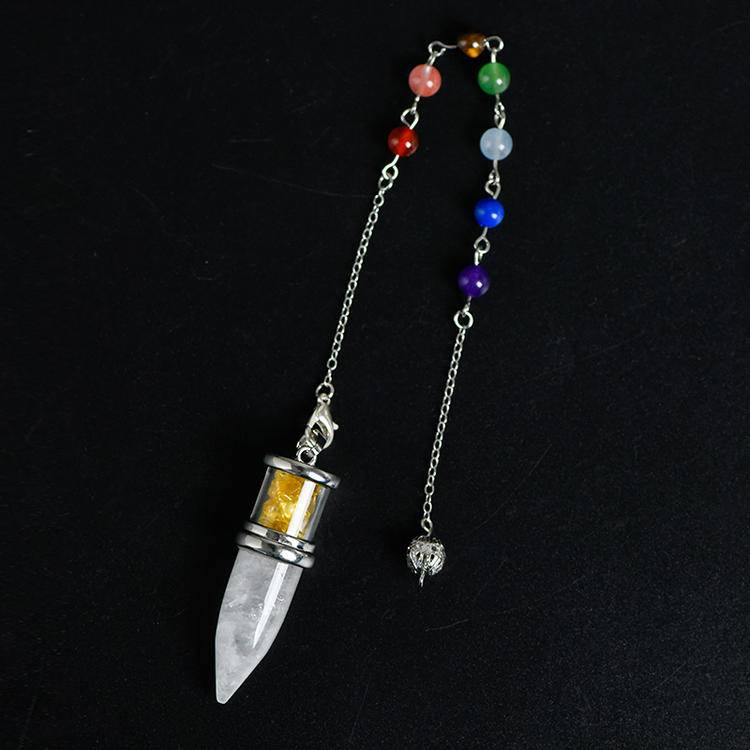 Chronos Chakra: Quantum Hourglass Pendulum