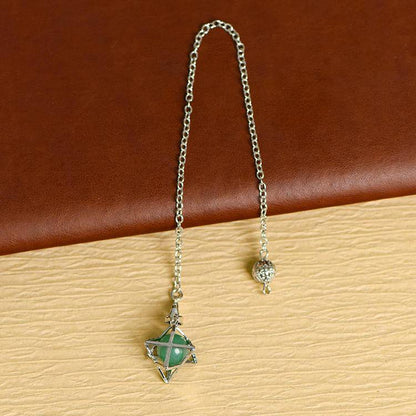 Inverse Hexagram: Merkaba Hollow Pendant