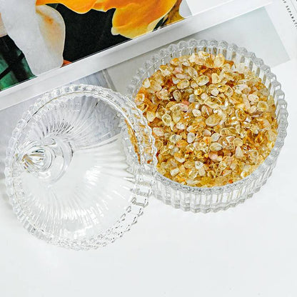Natural crystal demagnetization bowl purification set