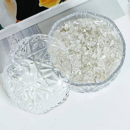 Natural crystal demagnetization bowl purification set