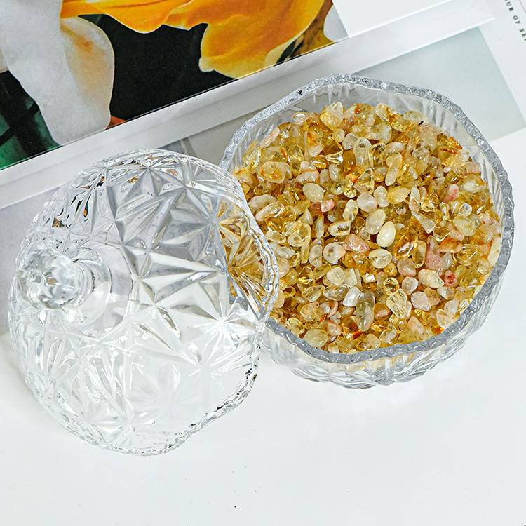 Natural crystal demagnetization bowl purification set