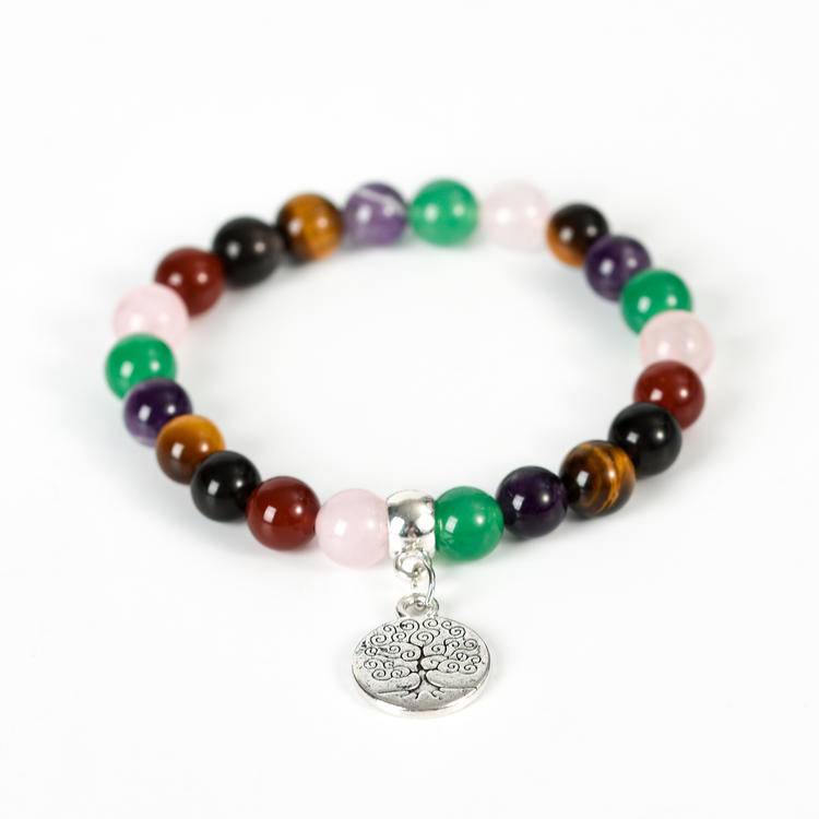 Seven-color Healing Element Crystal Gemstone Bracelet Series: With seven colors as the key, unlock the sacred realm of body and mind