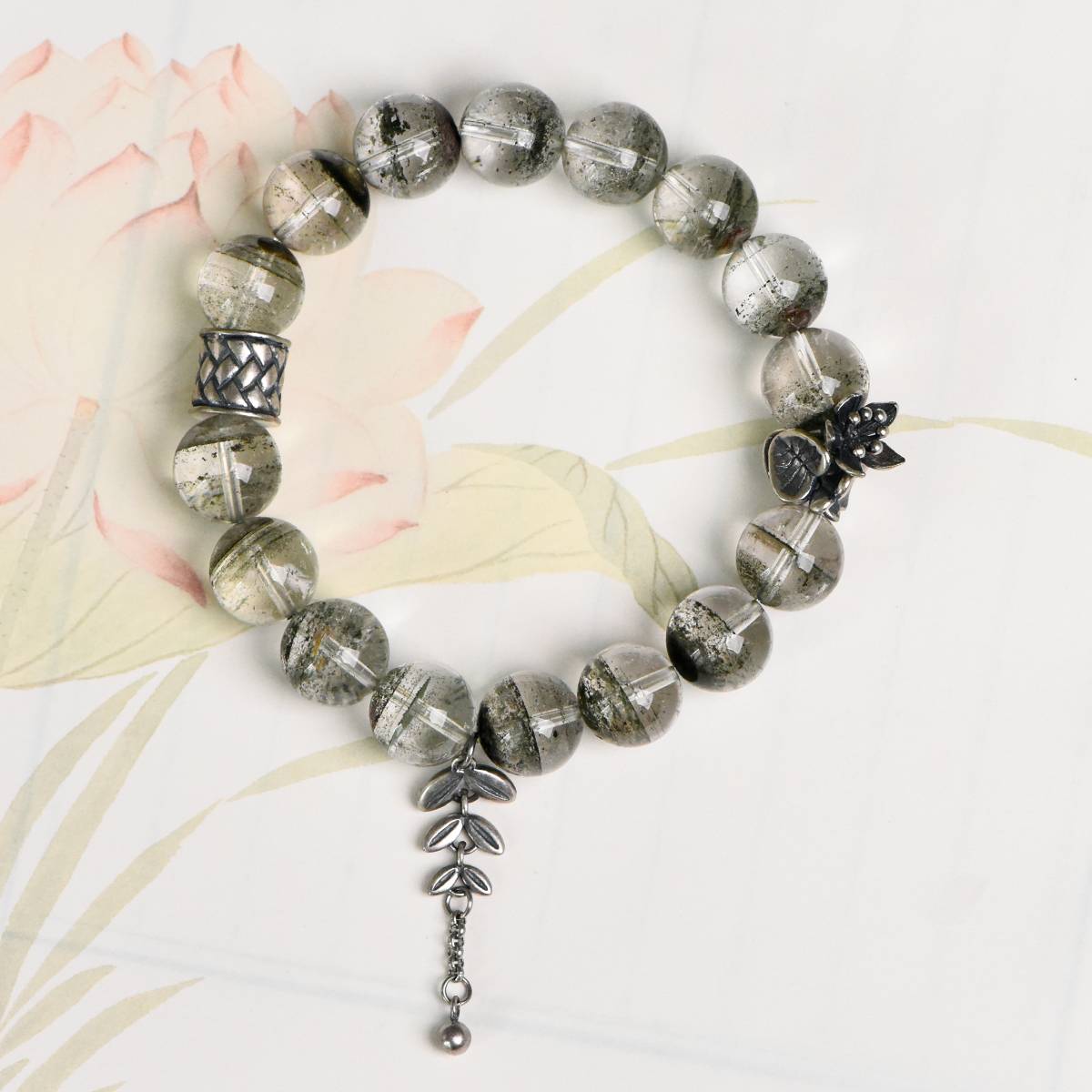 🌿 【 Natural Green Ghost Bracelet 】 -- Forest of Wealth · Everlasting vitality 🌿
