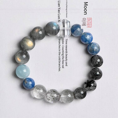 Starry Night Vortex - Van Gogh Starry Sky Multi-Treasure Bracelet