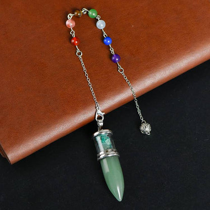 Chronos Chakra: Quantum Hourglass Pendulum
