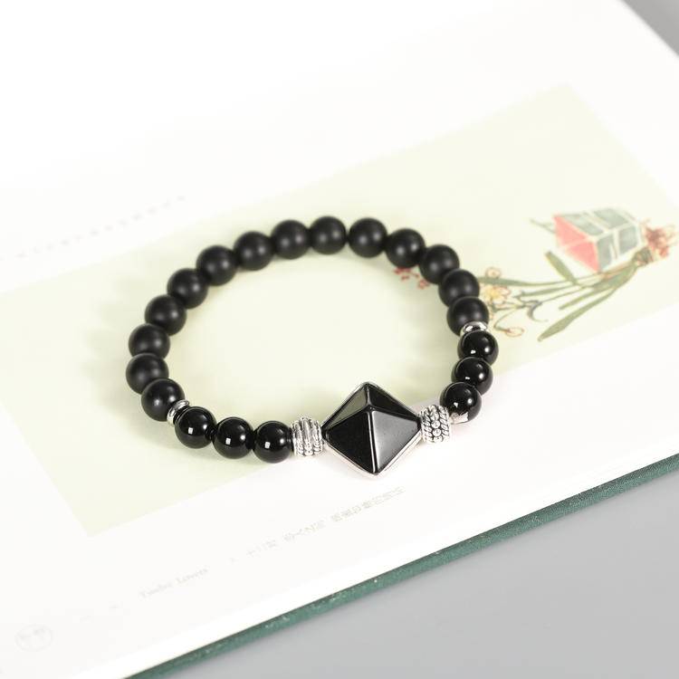 Seven Stars Sanctuary · Pyramid Crystal Energy Matrix Bracelet: Geometric Power, Crystal Soul, Build your Energy Sanctuary