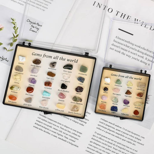 Earth's Core Gallery · Crystal Mineral Specimen Treasure Box