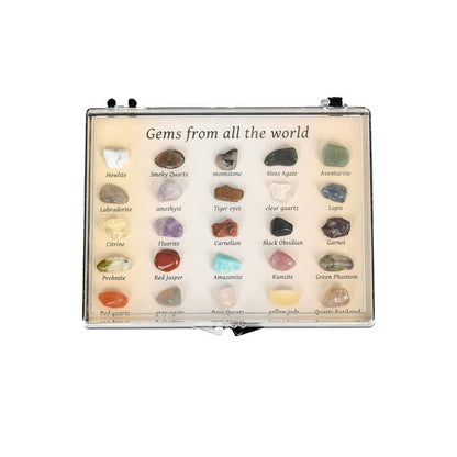 Earth's Core Gallery · Crystal Mineral Specimen Treasure Box