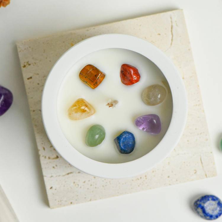 Ignite the Inner Balance Light: Seven Chakra Aromatherapy Candles, Your Daily Energy SPA