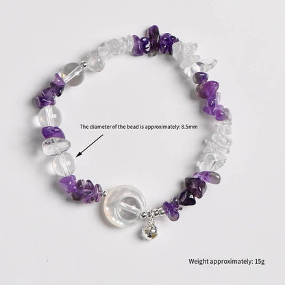 Crystal Whispers: Among Moon & Blossoms