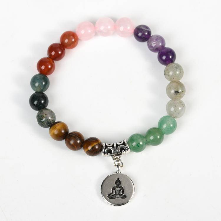 Seven-color Healing Element Crystal Gemstone Bracelet Series: With seven colors as the key, unlock the sacred realm of body and mind