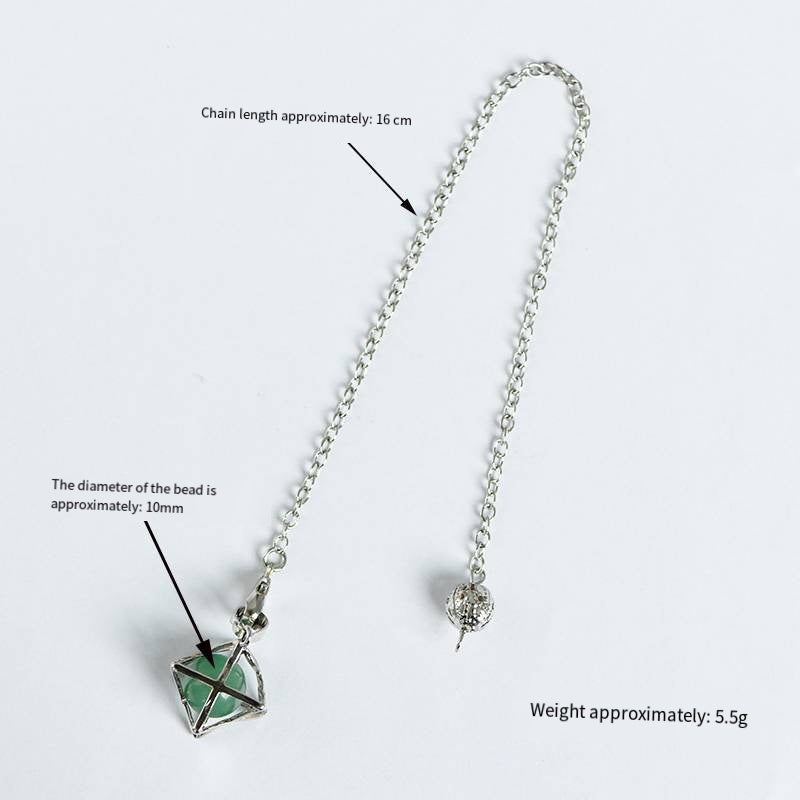 Inverse Hexagram: Merkaba Hollow Pendant
