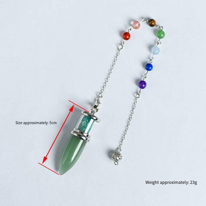 Chronos Chakra: Quantum Hourglass Pendulum