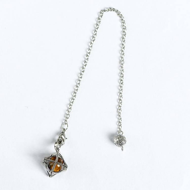 Inverse Hexagram: Merkaba Hollow Pendant