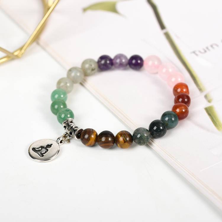 Seven-color Healing Element Crystal Gemstone Bracelet Series: With seven colors as the key, unlock the sacred realm of body and mind
